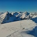 Gipfelblick in die nördlichen Allgäuer Alpen.