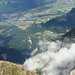 Atemberaubender Tiefblick auf Maienfeld vom Gipfel des Schwarzhorns