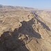 Das große Römerlager. Der daran entlangführende Trail muss mit Sicherheit eine großartige Sicht auf Masada bieten. Im Ticketcenter wußte man aber nichts von dem Trail .... schade, dann das nächste Mal.