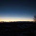 Kurz vor Sonnenaufgang in Montfaucon.