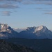 Panorama von der Zugspitze über die Mieminger bis zum Daniel (2340m)