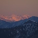 Rosa Berge im Zahmen Kaiser bei Sonnenuntergang<br /><br />Montagne in rosa nello Zahmer Kaiser al tramonto