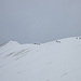 Skitürler ziehen von der Bannalper Schonegg Richtung Chaiserstuel.
