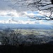 Ausblick über Oensingen und das Mittelland; bei dynamischer Wetterlage 