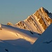 Gross Fiescherhorn 4049m von der Mönchsjochhütte 3627m aus gesehen