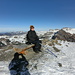 allein auf dem Gipfel des Männlichen (2342 m)