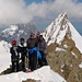 Gipfelfoto Hinter Fiescherhorn 4025m