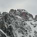 al centrola Cima Brenta 3.150m con lacaratteristica roccia color rosa