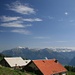 Blick über die Vazer Alp ins Rätikon
