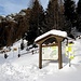 Pannello informativo Parco Naturale Monte Avic