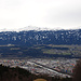 Innsbruck, rechts der Patscherkofel