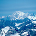 Mont Blanc mit Teleobjektiv