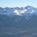 Blick von der Reihter Spitze in die Stubaier Alpen.