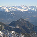 Blick von der Reither Spitze über die Tuxer Alpen hinweg in die Zillertaler Alpen