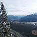 Blick von der Aussichtsplattform `Lacke´ (1.713m) Richtung Osten in´s Inntal