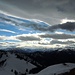 Das östliche Karwendel samt Rofan, wiederum in sonderbarem Licht