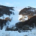 <b>Località Cascina la Bolla (1050 m), con il pendio utilizzato per la discesa finale.</b>