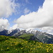 Alpstein-Panorama (in den Wolken der Säntis)