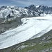 Der Glacier Corbassiere, darüber Grand Tave und Tournelon Blanc