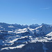 Blick übers Muotathal ins Skigebiet Stoos/Fronalpstock