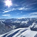 Blick nach SW in die zentralen Ötztaler Alpen