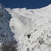 ecco una bella veduta panoramica sul percorso ESTIVO che in parte viene utilizzato da coloro che salgono con sci e tavola al Gridone: si noti gli stacchi di valanghe,quindi fare attenzione!!!!!!