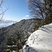 Vom Wirtsberg-Grat aus: die Schwarzenberg-Ostwand