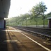 Morgenstimmung am Bahnhof Schaffhausen-Herblingen. Das Wetter sieht vielversprechend aus.