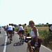 Poco fuori Codigoro, il gruppo di ciclisti è decisamente numeroso!