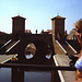 Il famoso ponte di Comacchio, simbolo della città.