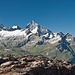 Weisshorn Panorama von der Gandegghütte