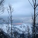 After a day of sunshine, the clouds were closing in, coming from the Adriatic Sea