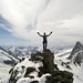"Messias" [u joerg] auf dem höchsten Punkt des Hinter Fiescherhorn 4025m
