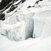 Eisbruchzone des Walliser Fiescherfirns