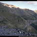 Piste zum Colle del Garezzo vom Abstieg vom Monte Frontè, Ligurien, Italien
