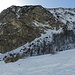Blick zum felsigen Breitenstein beim Aufstieg zur Wirtsalm
