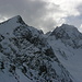 Blick vom Gipfel des Schafzoll zur Vorderen Karlesspitze u. zum Acherkogel