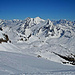 panorama dalla vetta della Mitteler Gipfel,da dx...Bietschorn,Aletschorn,Lotschentaler Brethorn,Rinderhorn,Balmhorn Altels,e a sx l'Oberland