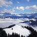 Blick zurück  zu den Schwyzer Bergen