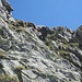 Il versante sud nel quale avventurarsi verso il posto di calata.
