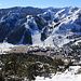 View from Poulsen Peak down to Squaw Valley
In 1960 this village hosted the Winter Olympics ([http://en.wikipedia.org/wiki/1960_Winter_Olympics click])
(Those were the days of Roger Staub and Yvonne Rüegg)