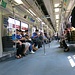 MRT (Metro) beinahe leer für asiatische Verhältnisse