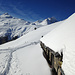die Alp Muntatsch - fast eingeschneit