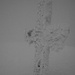 l'incredibile croce di vetta<br />notare l'altezza della neve!