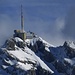 umwölkter Säntis im Zoom