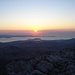 Sonnenuntergang hinter Paros