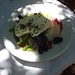 Nach gelungener Tour ein greek salad in Dhanakos: 2.50 Euro und so gut!!! :-)