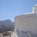 Kirche Aghios Ionanis, im Hintergrund der Mount Zas, 1001m.ü.M.