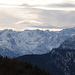 Wetterstein mit Alpspitze und Zugspitze