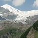 Das Weißhorn 4505 m von Randa 1406 m gesehen